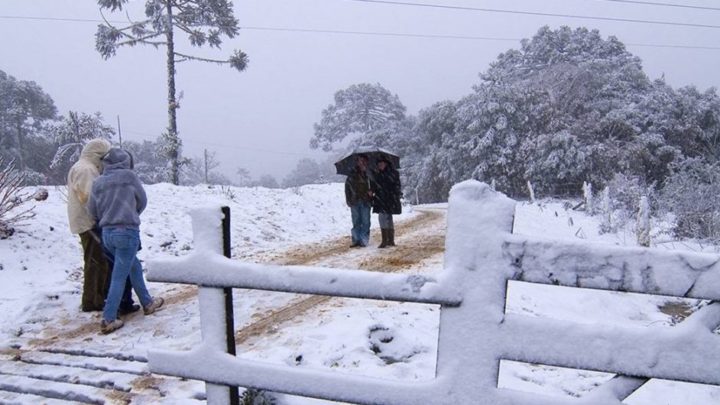 Onda de frio pode ser uma das mais intensas nesse século no Brasil