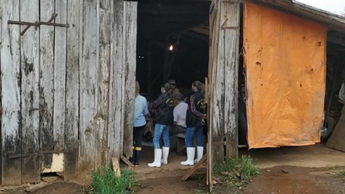 Polícia Ambiental e Cidasc flagram abatedouro clandestino no oeste SC