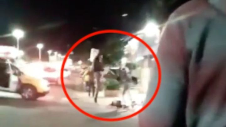 VÍDEO: Policial militar dá voadora em adolescente durante abordagem