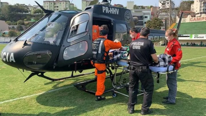 Vídeo: família de vereador é socorrida após asfixia por amônia no Oeste de SC