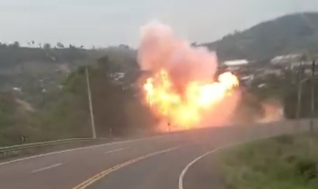 Vídeo: Motorista registra momento de grave acidente em Romelândia