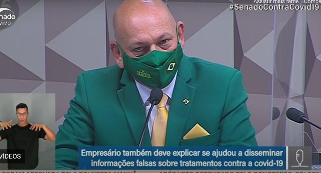 “Vocês têm narrativas, não provas”, diz Luciano Hang em depoimento no Senado