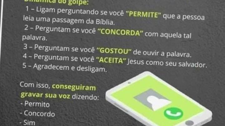 PROCON alerta para o novo golpe ‘Palavra do Senhor’ no Oeste