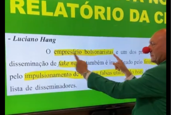 “Estou sendo indiciado por alguém que acumulou processos no STF”, diz Hang