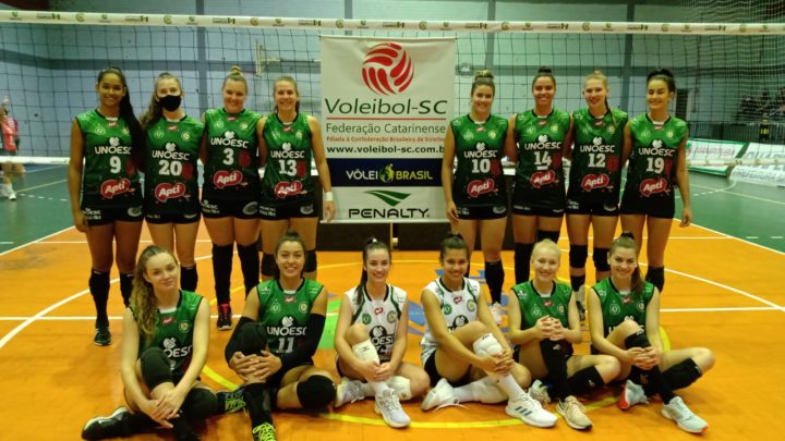 Vôlei feminino de Chapecó classificado para a etapa final