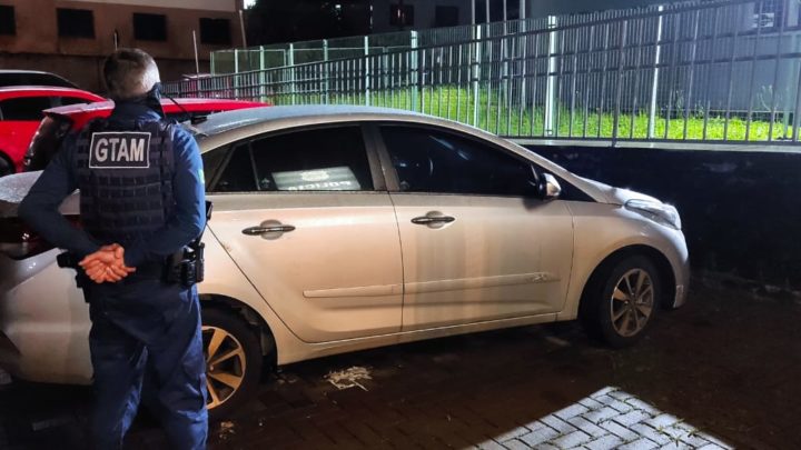 Guarda Municipal apreende veículo clonado em Chapecó