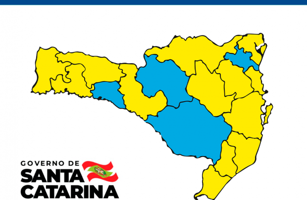 Matriz de Risco para Covid-19 em Santa Catarina aponta treze regiões no nível alto e quatro no nível moderado