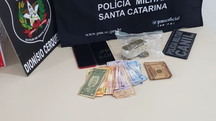 Polícia Civil e Polícia Militar prendem homem por tráfico de drogas em Dionísio Cerqueira