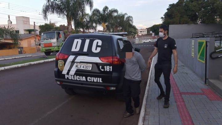 Homem é preso por estupro de uma menina de 12 anos em Faxinal dos Guedes