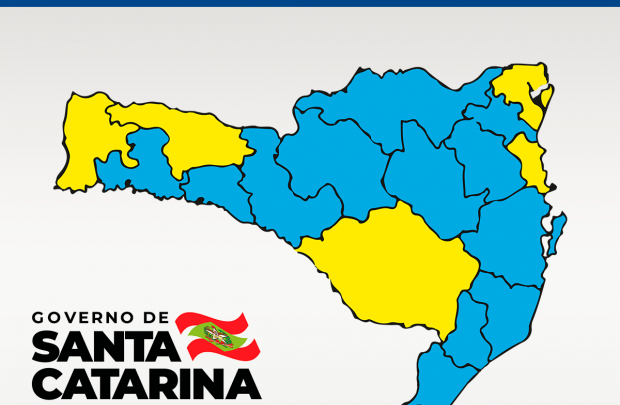 Matriz de Risco aponta 12 regiões no nível moderado em SC