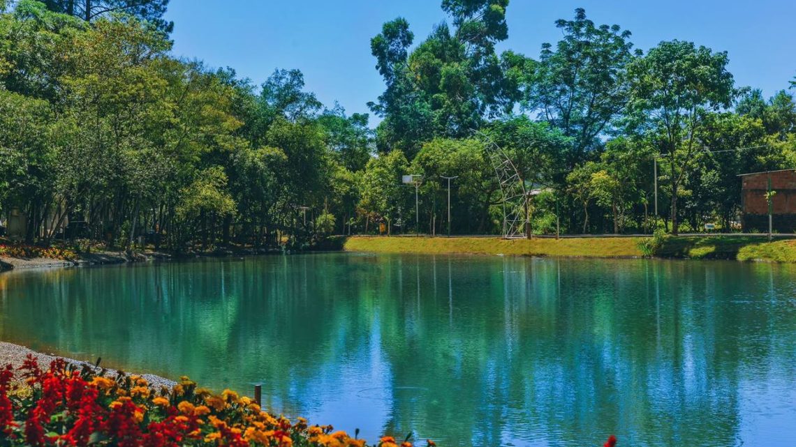 Vídeo e imagens: Ecoparque será reinaugurado com lago, chafariz e nova iluminação