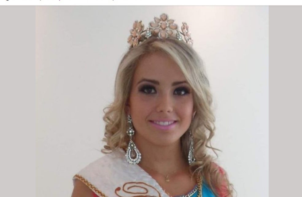 Após AVC, ex-princesa da Festa do Pinhão morre aos 31 anos