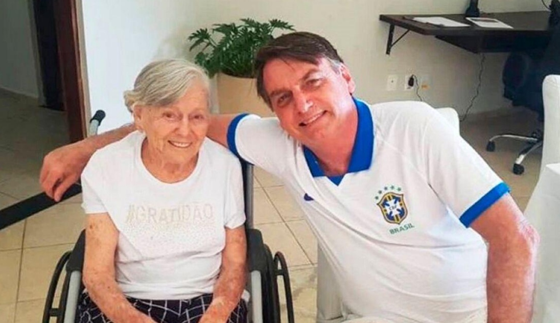 Morre a mãe do presidente Jair Bolsonaro aos 94 anos