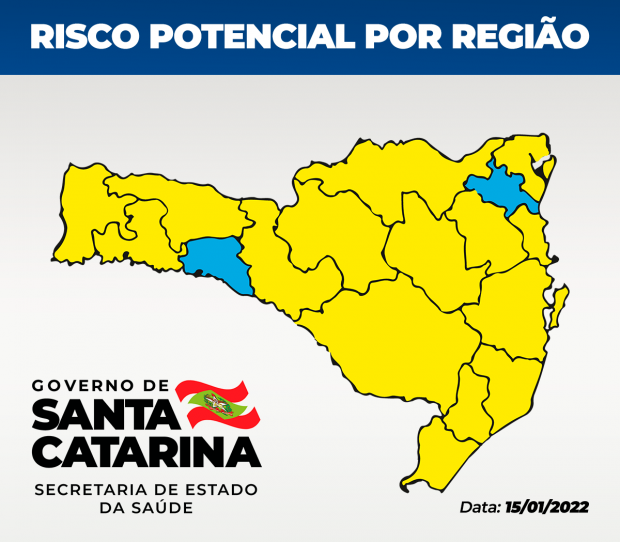 Matriz de Risco acompanha alta de casos e passa a apontar 15 regiões no nível alto e 2 no moderado