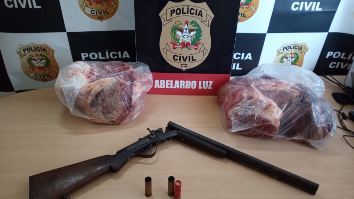 Polícia Civil prende suspeitos de terem furtado e vendido bovinos de propriedade em Abelardo Luz