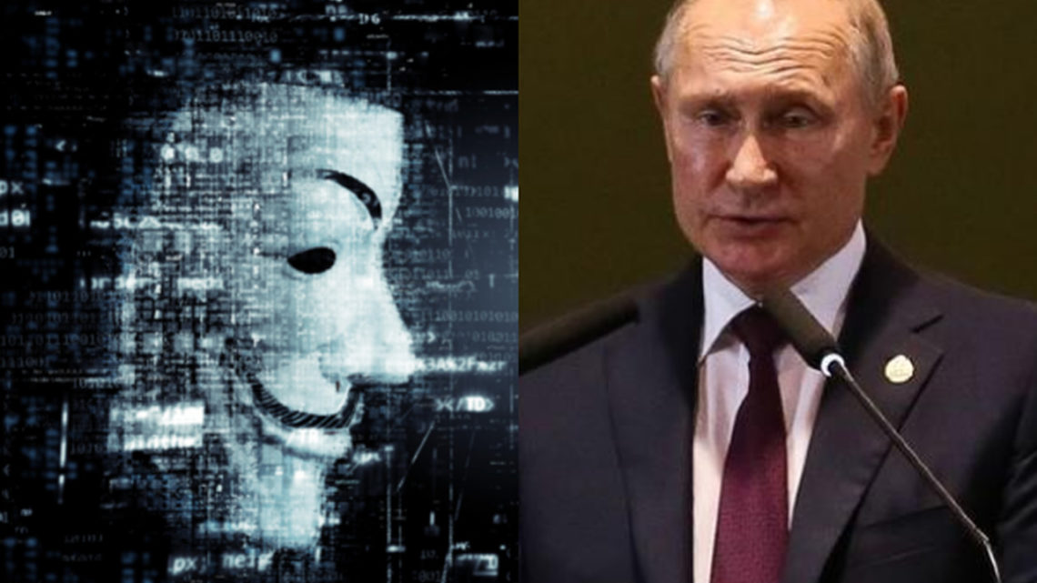 Anonymous declara guerra cibernética à Rússia e começa a derrubar sites oficiais