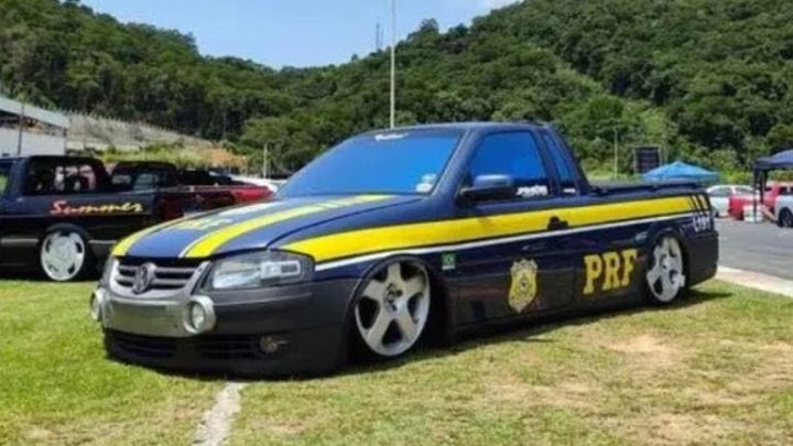 Dono faz rifa irregular para tentar recuperar “Saveiro da PRF” apreendida em Balneário Camboriú