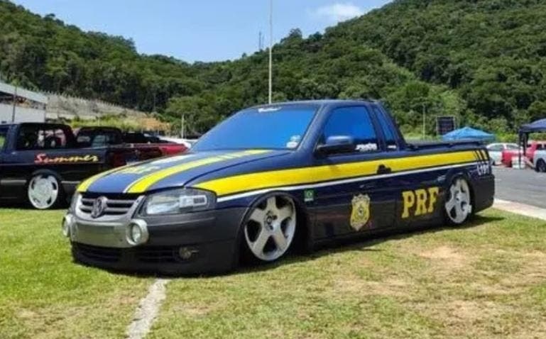 Dono faz rifa irregular para tentar recuperar “Saveiro da PRF” apreendida em Balneário Camboriú