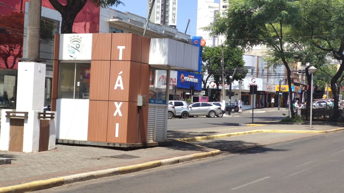 Tarifa de táxi é reajustada em Chapecó