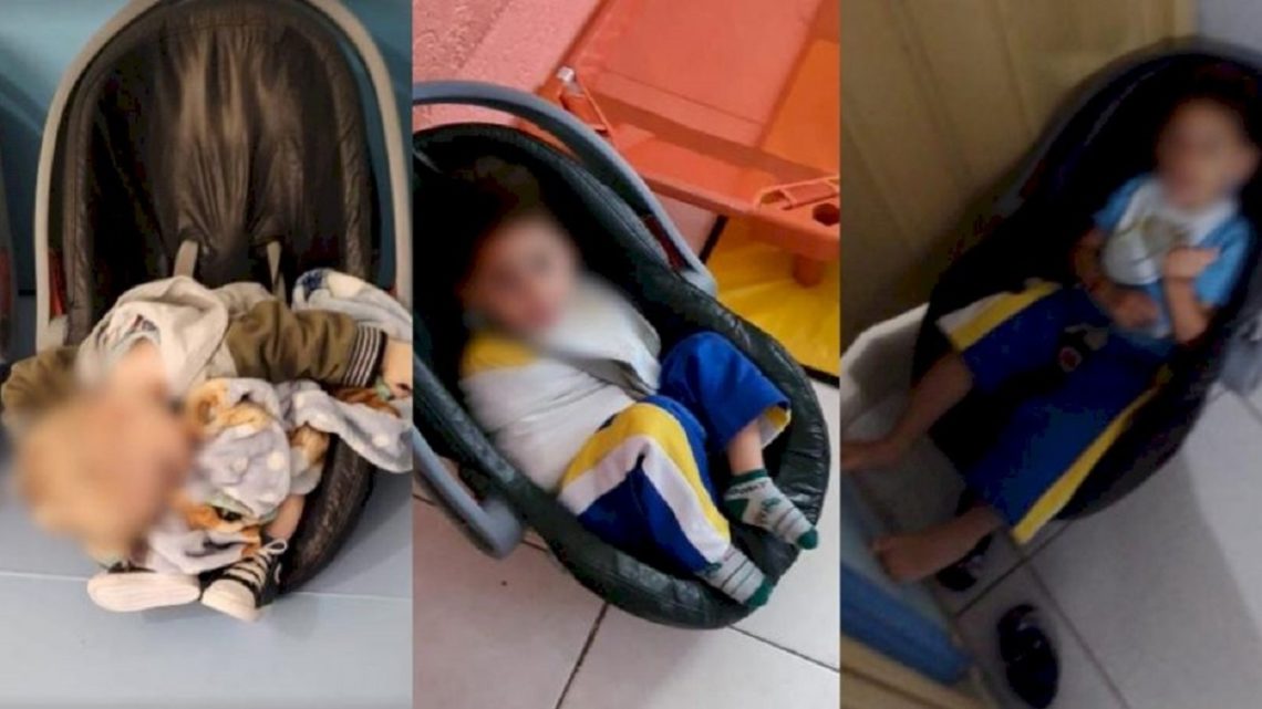 Vídeo: crianças eram mantidas amarradas em banheiro de escola infantil
