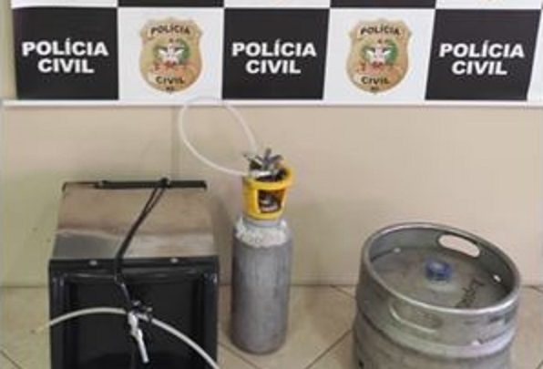 Polícia Civil recupera mais uma chopeira vendida por estelionatários em Chapecó