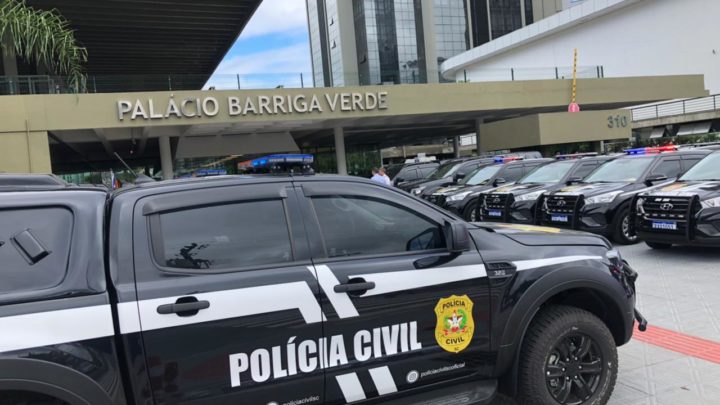 Vídeo: Polícia Civil recebe 43 novas viaturas