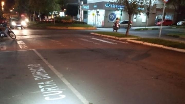 Vídeo: idoso morre após ser atropelado em faixa de pedestres em Chapecó