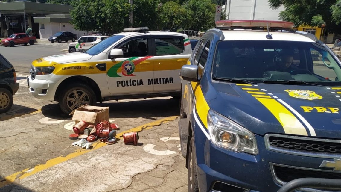 Mais de um quilo de cocaína é apreendido no Oeste Catarinense