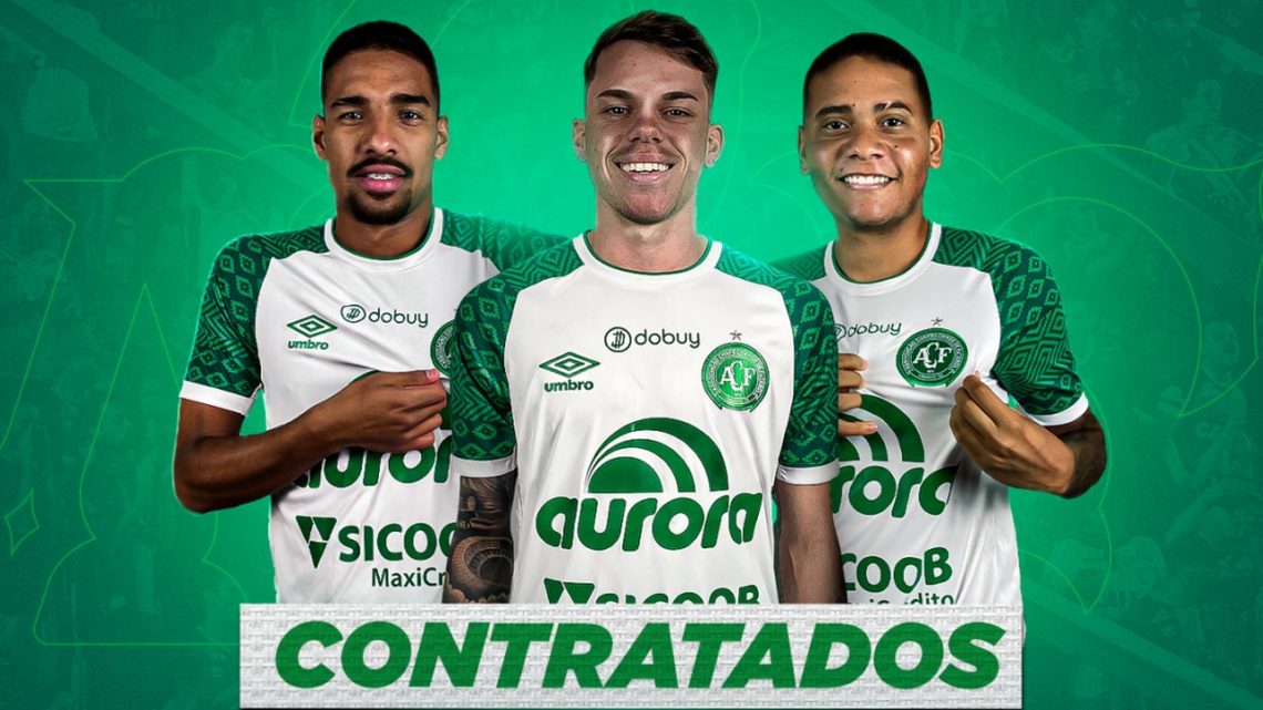 Fechados com a Chape: Kevin, Chrystian e Guilherme são os novos reforços do Verdão