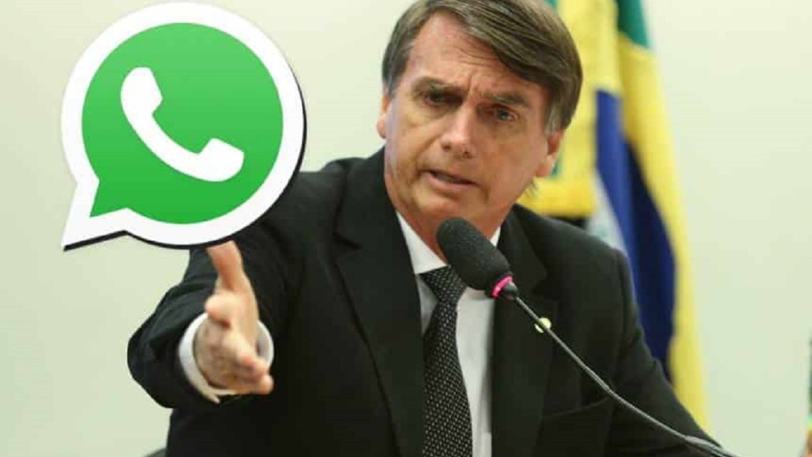 Bolsonaro vai questionar o WhatsApp sobre novos recursos apenas após a eleição