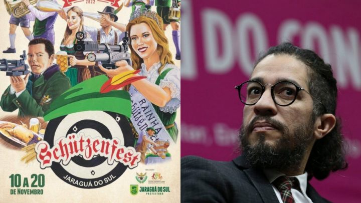 Jean Wyllys compara cartaz da Schützenfest de Jaraguá do Sul com nazismo