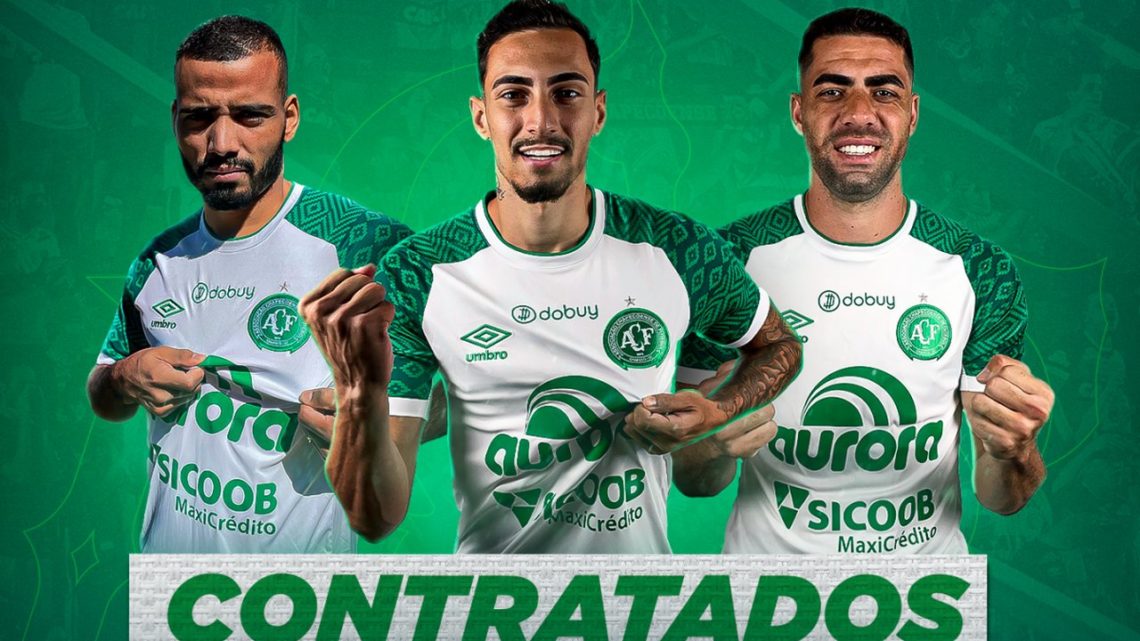 Fechados com a Chape: Xandão, Derek e Luizinho são os novos reforços do Verdão