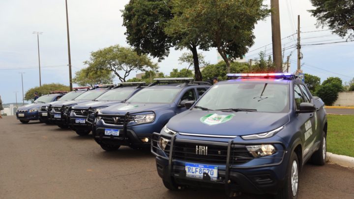 Guarda Municipal de Chapecó recebe seis novos veículos