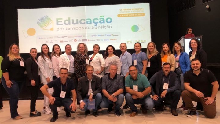 Secretários de Educação da AMOSC participam do VI Fórum Estadual da Undime