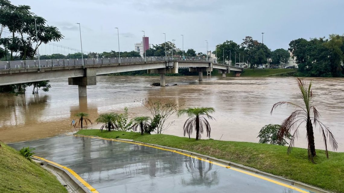 Defesa Civil emite alerta para inundações no Oeste e Sul de SC; veja imagens