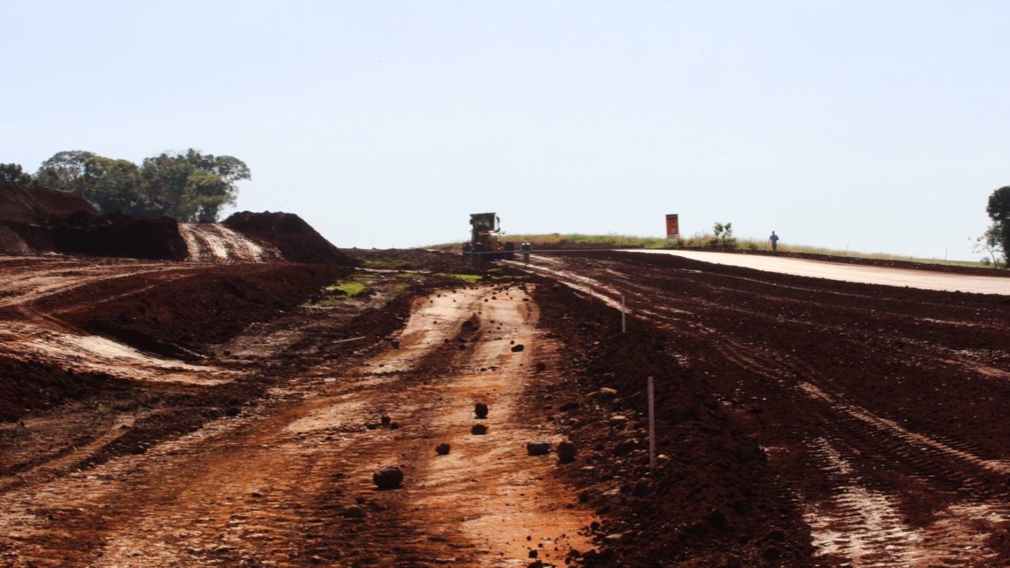 Obras do Contorno Viário Extremo Oeste estão em 46% em Chapecó