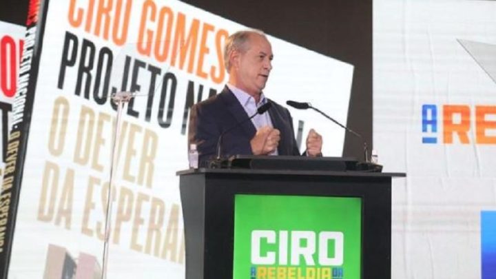 Ciro Gomes testa positivo para Covid-19 e suspende pré-campanha