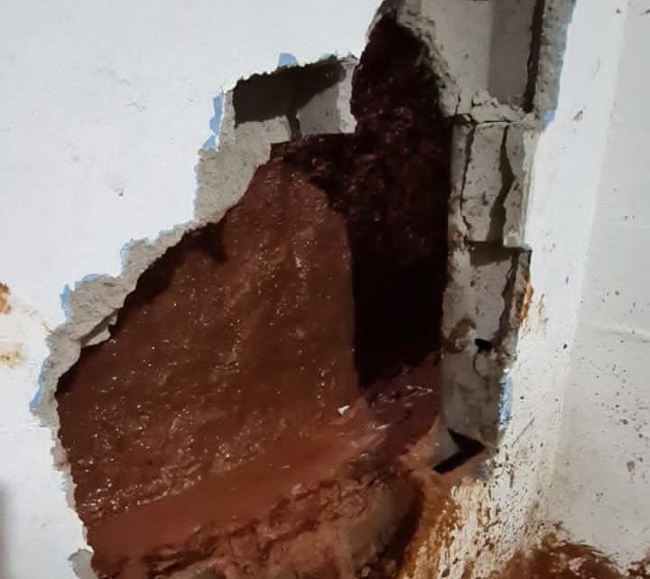 Vídeo: deslizamento quebra parede de casa em Xanxerê