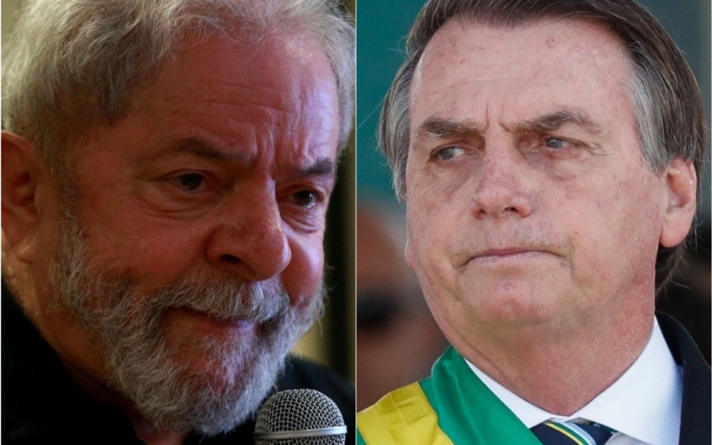 Bolsonaro ultrapassa Lula dentro da margem de erro, segundo Paraná Pesquisas