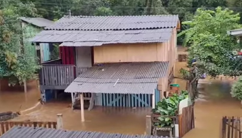 Após fortes chuvas, Videira declara situação de emergência