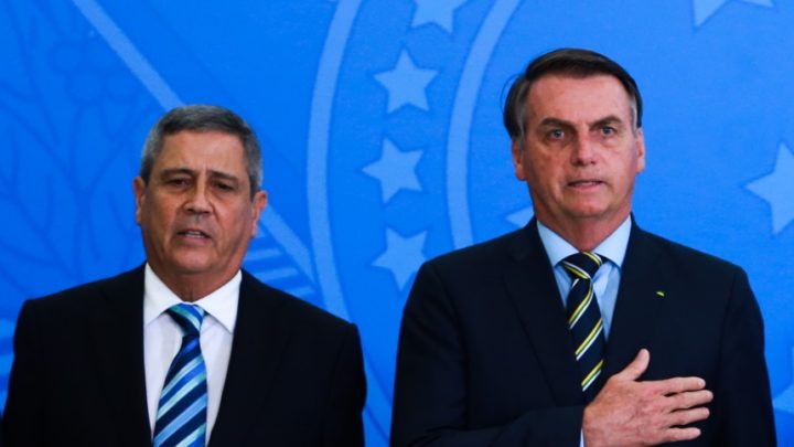 Bolsonaro confirma Braga Netto como vice-presidente nas eleições
