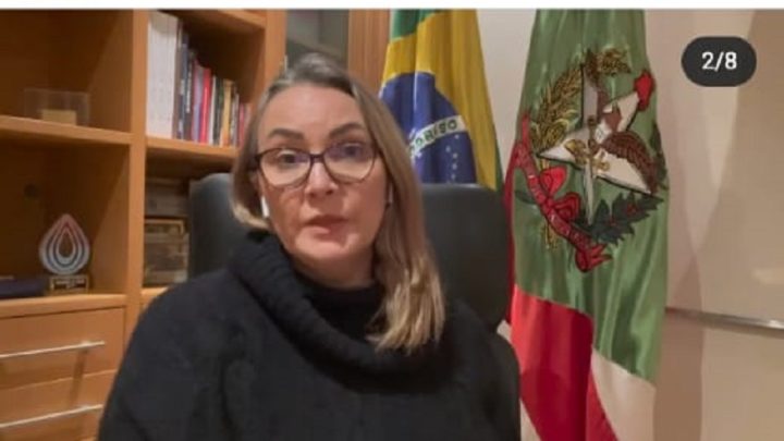 Vice-governadora de SC diz que fala de Bolsonaro não foi dirigida a ela