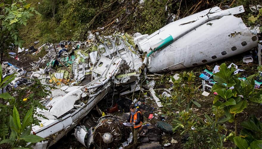 MPF requer bloqueio de R$ 113,6 milhões para indenização de familiares e vítimas do acidente aéreo da Chapecoense