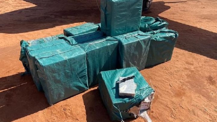 Avião com 500 kg de cocaína é interceptado pela Força Aérea