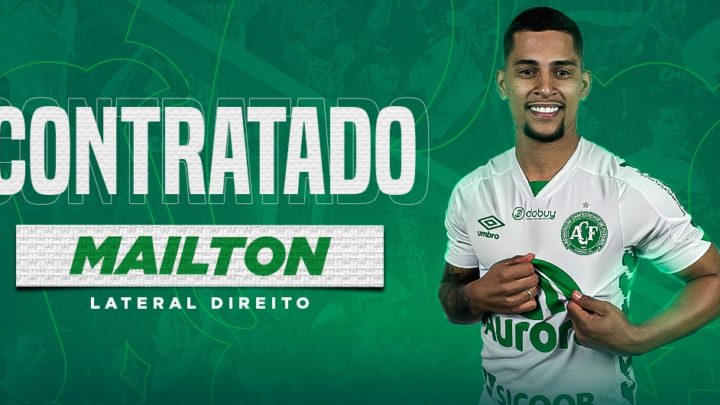 Chapecoense contrata o lateral-direito Mailton de 24 anos