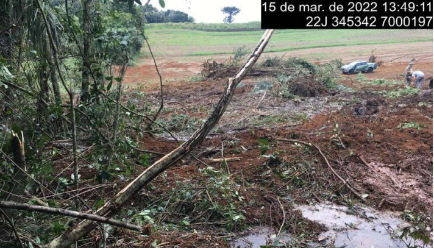 Em Chapecó, responsáveis por dano terão de recuperar área de proteção permanente e pagar R$ 20 mil ao Fundo Municipal de Reconstituição de Bens Lesados
