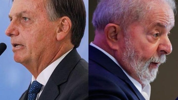 Pesquisa aponta redução na vantagem de Lula sobre Bolsonaro