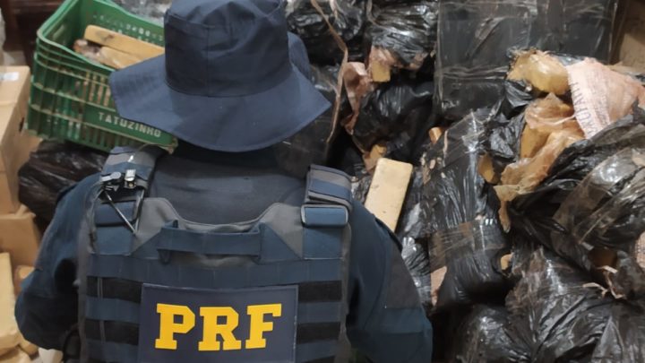 PRF realiza maior apreensão de maconha do ano em Santa Catarina