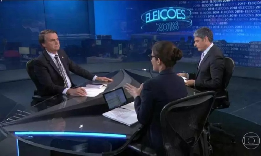 Jornal Nacional entrevista Jair Bolsonaro, candidato do PL à Presidência da República