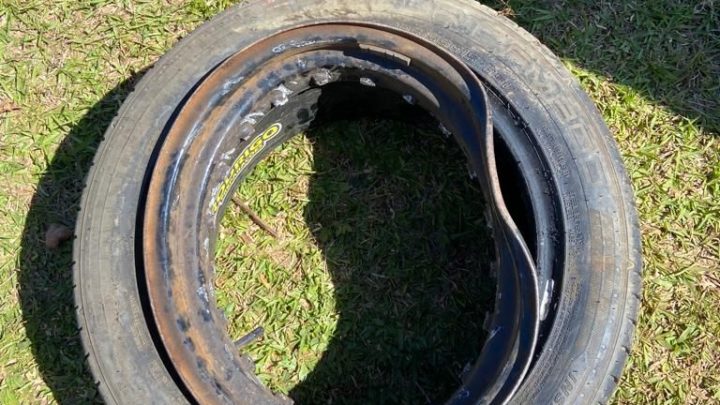 Mulher atingida por roda no autódromo Cavalo de Aço está internada na UTI